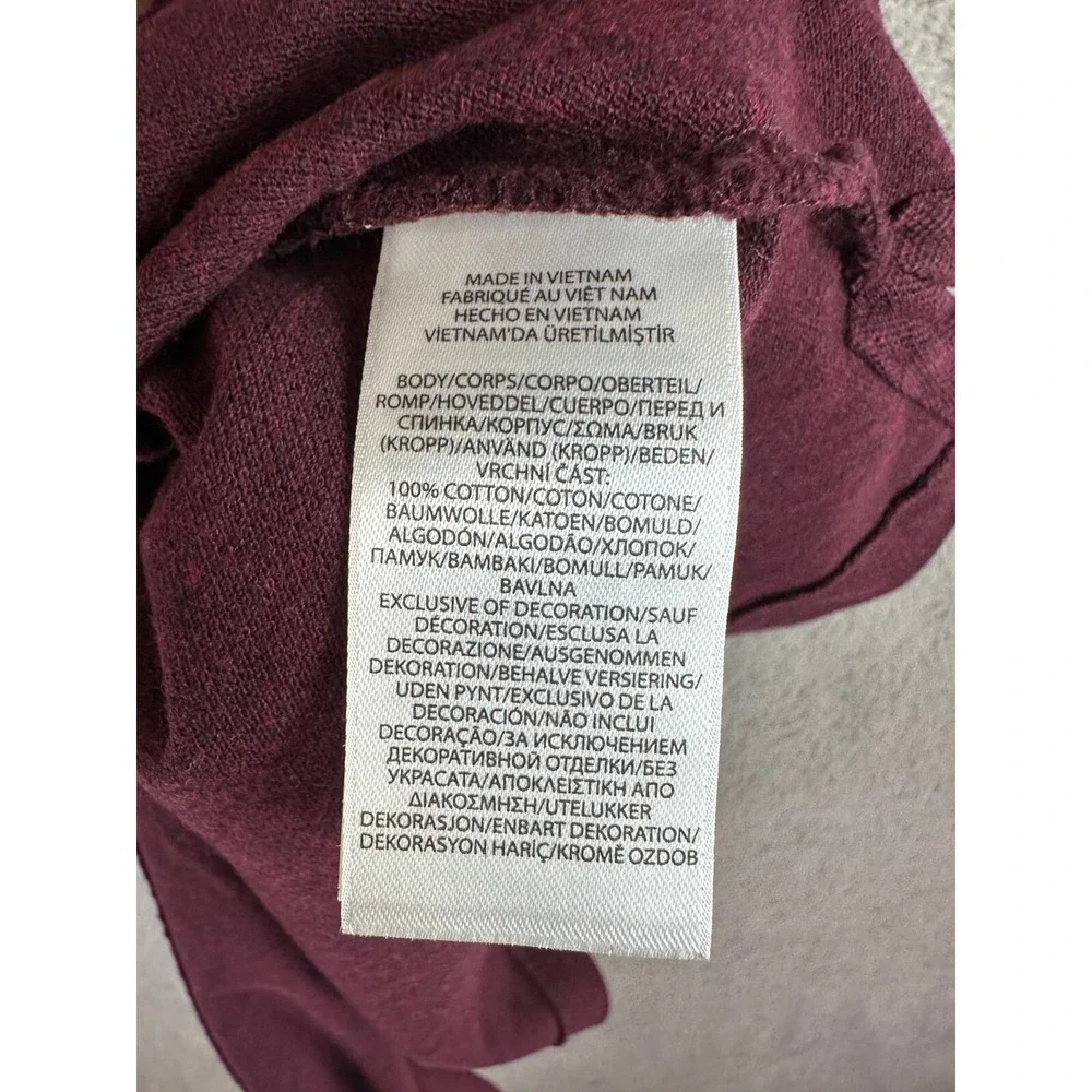 Polo Ralph Lauren Polo Shirt Mens Size XXL Maroon Long Sleeve Pony Preppy